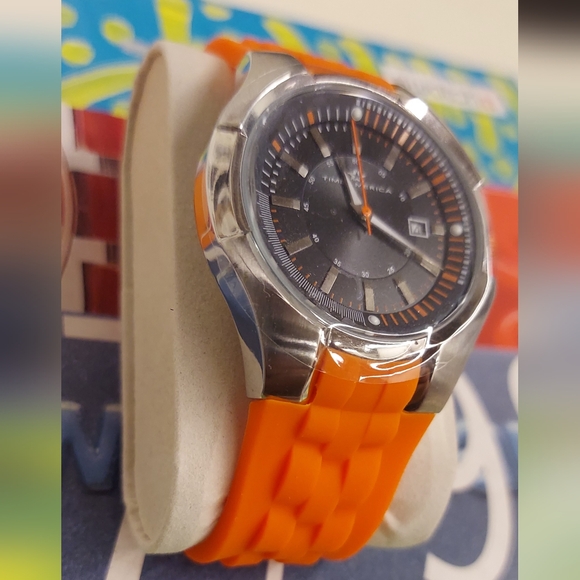 Time America Mens Japan Movement Stainless Steel Quartz Watch With New Battery - Picture 3 of 9